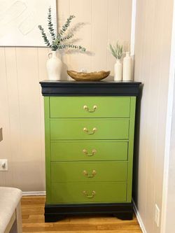 Tall dresser and nightstand set