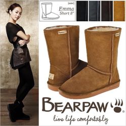 BearPaw Elle Short winter boots size 6