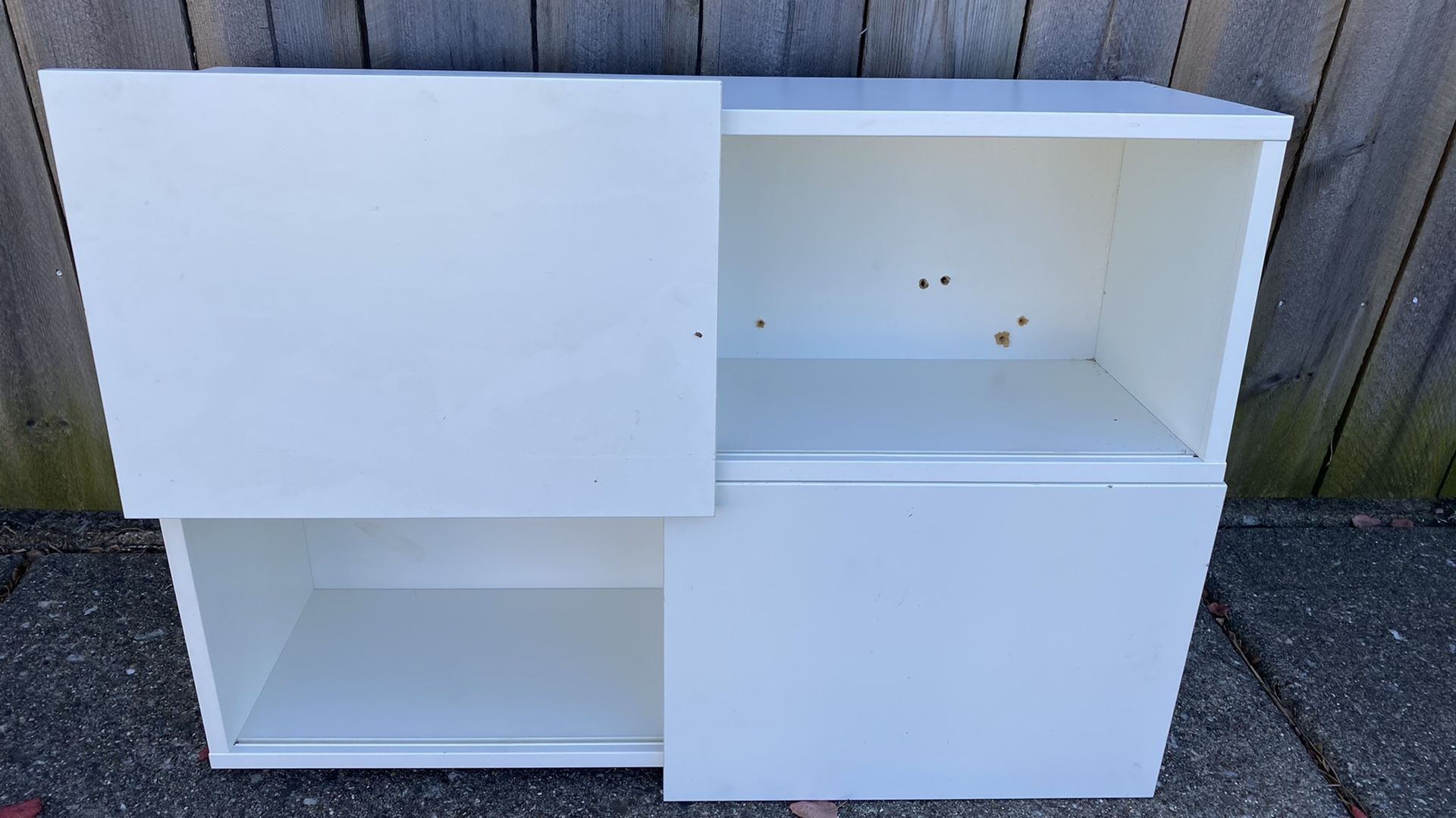 Sliding Wall shelves very nice set of 2