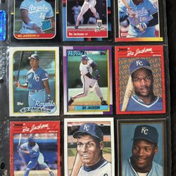 Baseball Card Collection - Bo Jackson, Randy Johnson, Nolan Ryan, Mark McGwire And more!