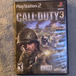 Call of duty 3 for PlayStation 2