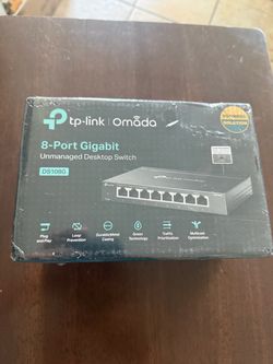 TP-Link Omada DS108G 8-Port Gigabit Switch