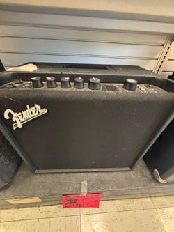 Black Fender Amp