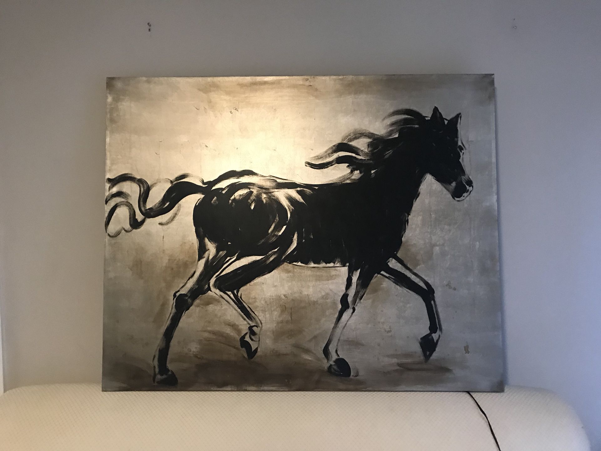 Horse canvas picture-300