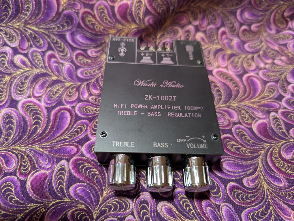 Discreet 200 Watt Bluetooth Speaker Amp