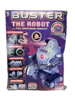 EZ-Tec Buster the robot 20”remote control toy