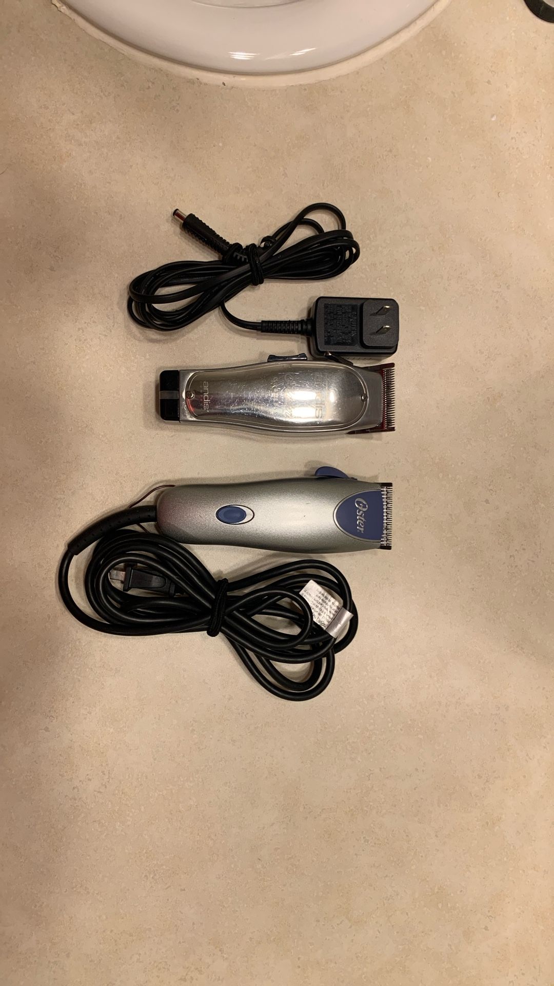 Andis Master (Cordless) with Phat Master Blade & Oster FastFeeds (Corded)