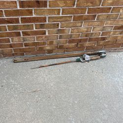 2 Antique Fishing Pole 