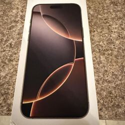 Brand new In Box iPhone 16 Pro max 256gb