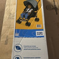 Ford Bronco HighGear Stroller by Bright Starts, Area 51 Blue/Green, Infant Ages 0 Months +