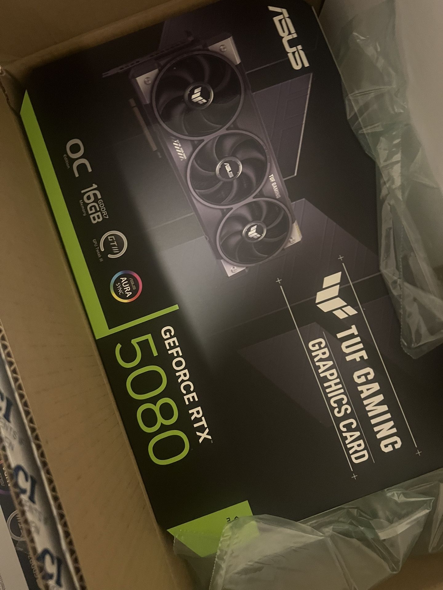 Asus TUF Gamng Nvidia GeForce RTX 5080