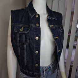 Express Jeans Denim Vest