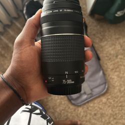 Canon 75-300 meter lens