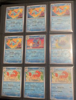 Pokémon cards and 151 reverse holos, Part 1