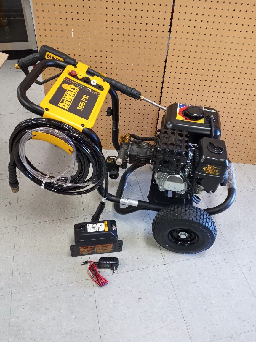 Dewalt  Electric Start Gas Pressure Washer 3400psi 2.5 Gpm Brand New Firm Price Non Negotiable (DXPW3425E)