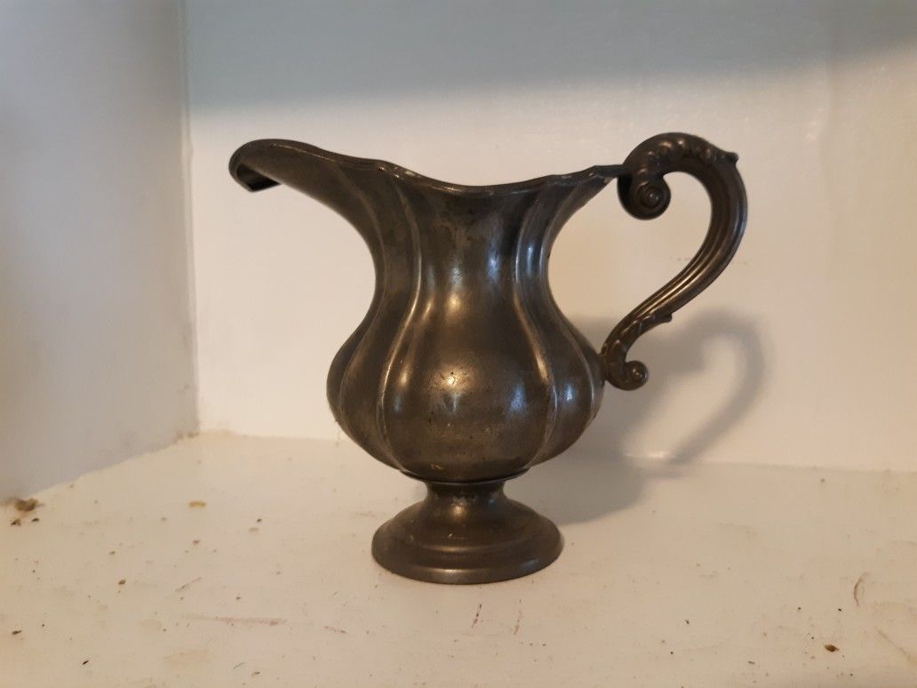 Antique Dixon Pewter Pitcher