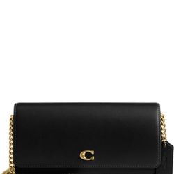 Coach Evie Long Wallet With Chain - Brand New