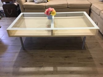 Glass Top Coffee Table