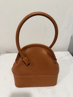 Louise et Cie Tan Leather Handbag