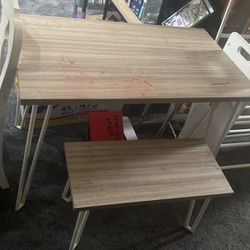 Kids table w/bench