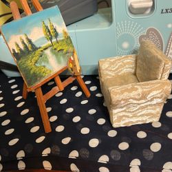 Small Painting With Coach Asking $15 obo