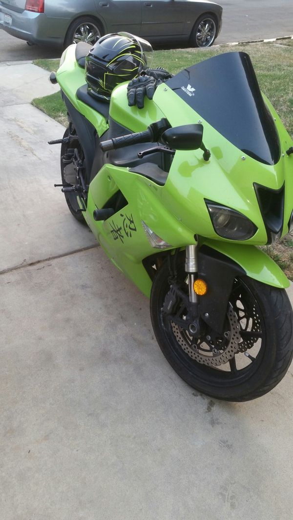 07 Kawasaki Zx6r Custom Paint 4k Obo For Sale In Fresno Ca Offerup