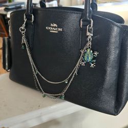 Crystal Frog Purse/Bag Charm, Belt Chain, Keychain, New!
