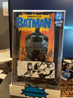 Absolute Batman #1-  Remarque and signature