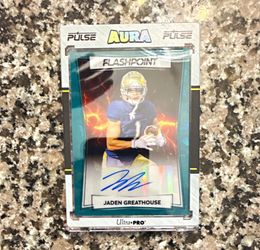 Jaden Greathouse Pulse Aura Flashpoint Auto Card /39