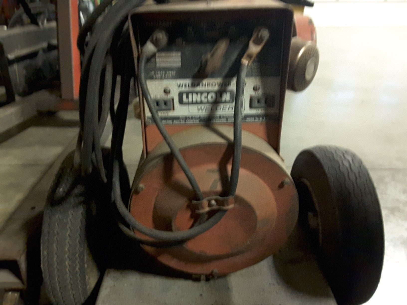 Lincoln welder with generator Kohler engine.