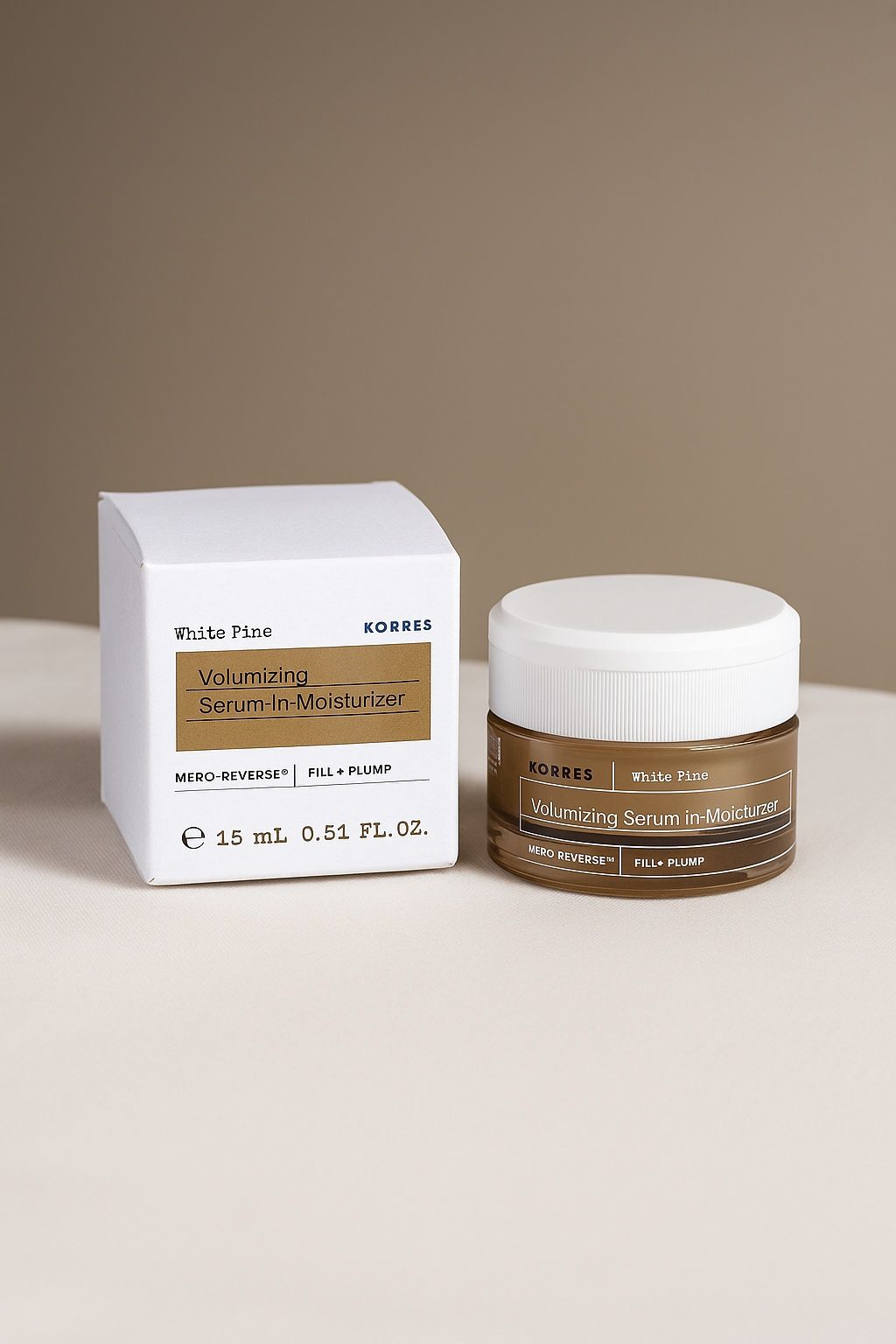 Korres White Pine Volumizing Serum-in-Moisturizer (15mL