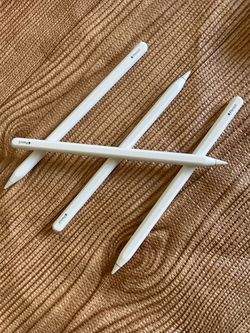 Apple Pencil 2nd Generation For iPad Air , iPad and Pro And Mini (magnetic wireless charging)  $65 each