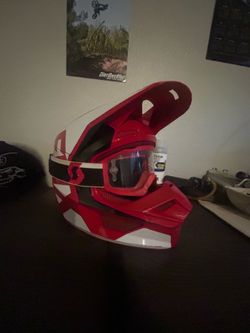 Fox racing helmet youth medium