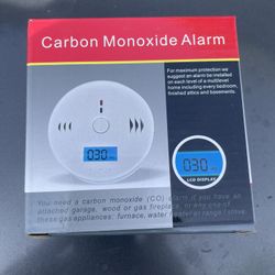 Carbon Monoxide Alarm 