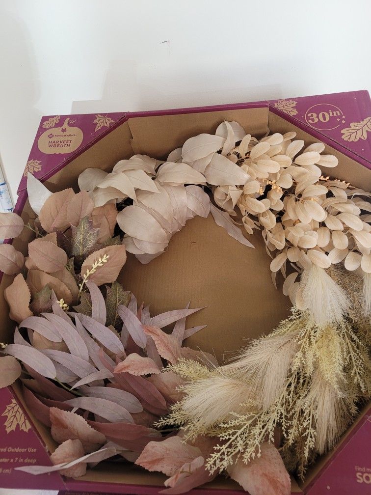 Members Mark Harvest Wreath 30 In