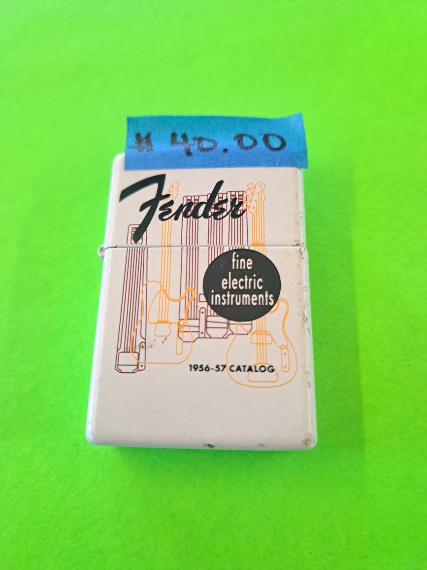 Fender 56-57 Catalog Zippo Lighter