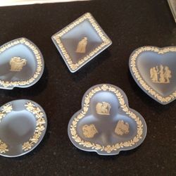 Vintage Wedgwood Jasperware ashtrays