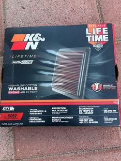 Nissan titan 2021 air filter k&n