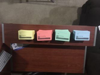 CPA exam review cards
