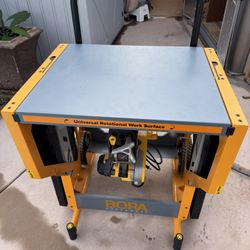 Dewalt DW716 XPS On Bora Ports Mate Miter Saw Stand