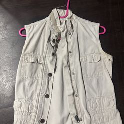 Chaleco Casual beige XS/S