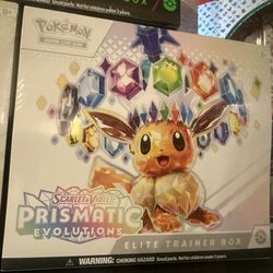 Pokemon Prismatic Evolution ETB X2