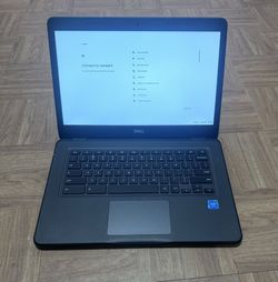 Dell Chromebook 3400 P101G 14" Celeron N4000 1.10GHz 4GB RAM 16GB SSD laptops