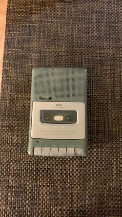 RCA Portable Cassette Player