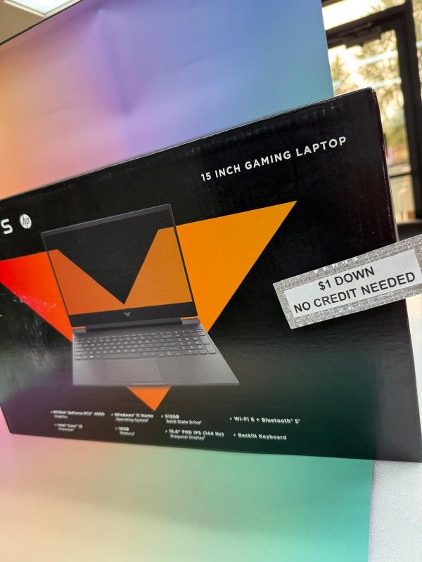 Hp Victus Laptop New - Pay $1 today and pay the rest later -