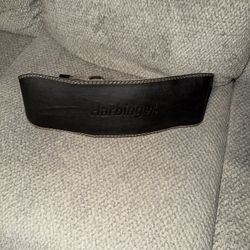 Harbinger 6" Padded Black Leather Weight Lifting Belt - Size XL