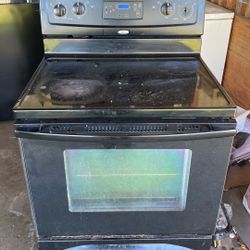 Whirlpool Glass Top Stove