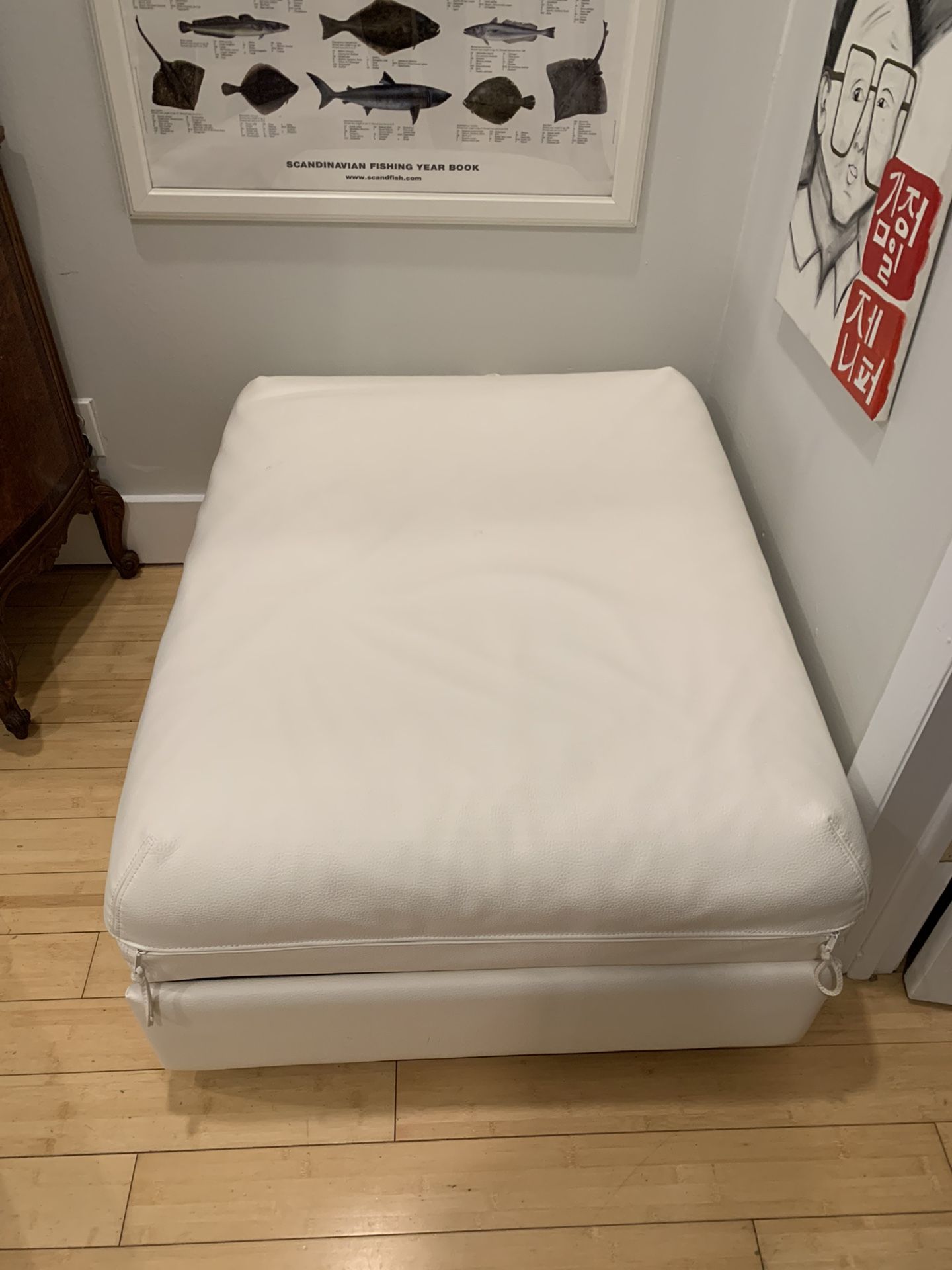 Vallentuna Ikea Sleeper sofa /ottoman