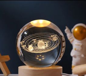 USB cable Solar System Crystal Ball