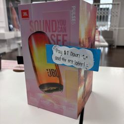 Jbl Pulse 5 Bluetooth Speaker New - Payments Available - Pay $1 Down To take It home